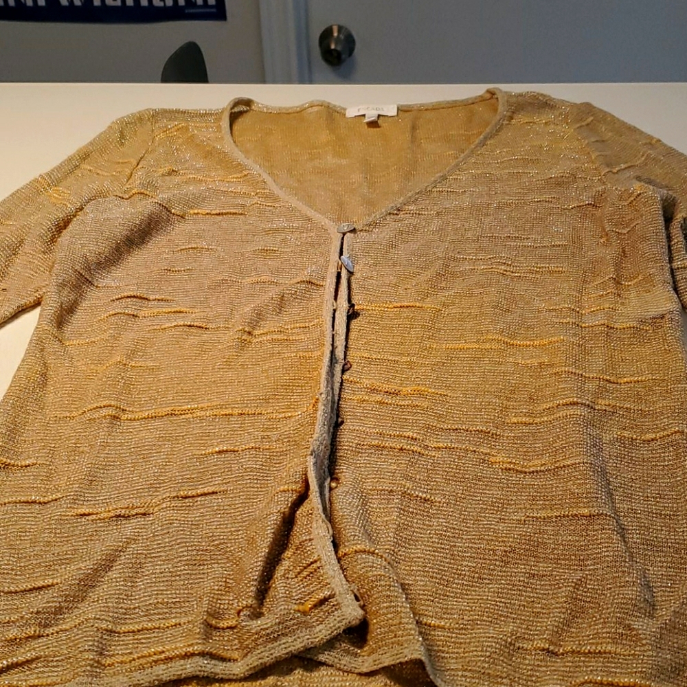 Escada gold knot long sleeve
